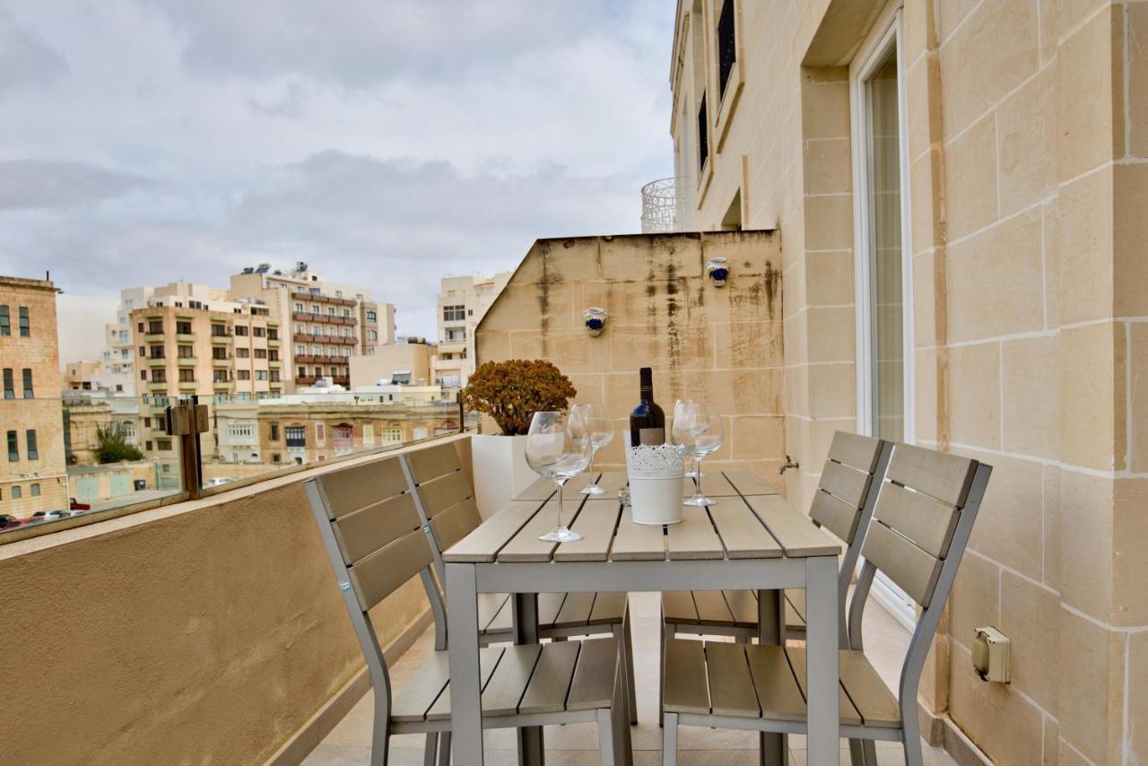 Bright And Central 2 Bedroom Apartment In Sliema Extérieur photo